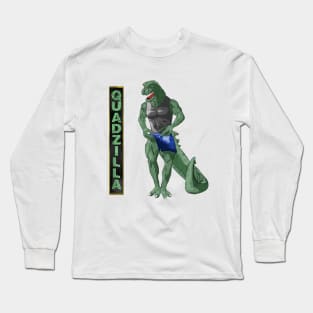 Quadzilla (Version 1) (Color 2) Long Sleeve T-Shirt